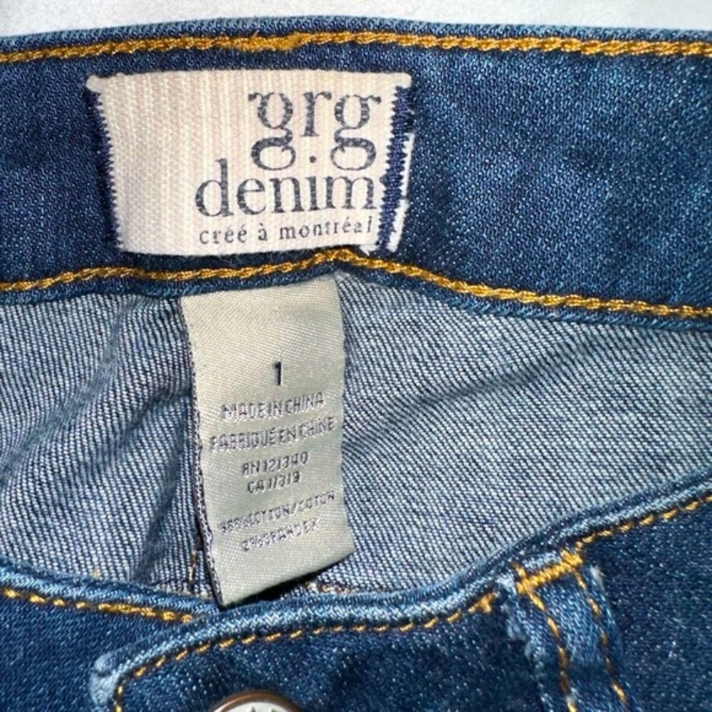 Grg Denim Jeans size 1 - Picture 3 of 3